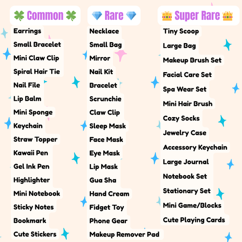 1 Mystery Scoop (18+ items)