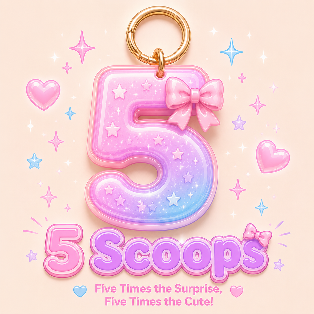 5 Mystery Scoops (85+ items)
