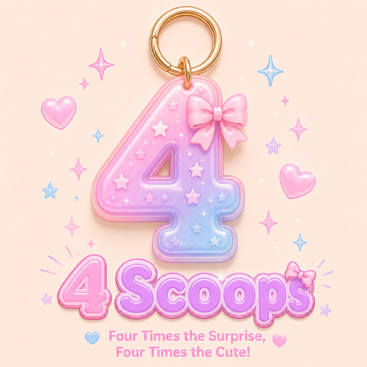 4 Mystery Scoops (72+ items)