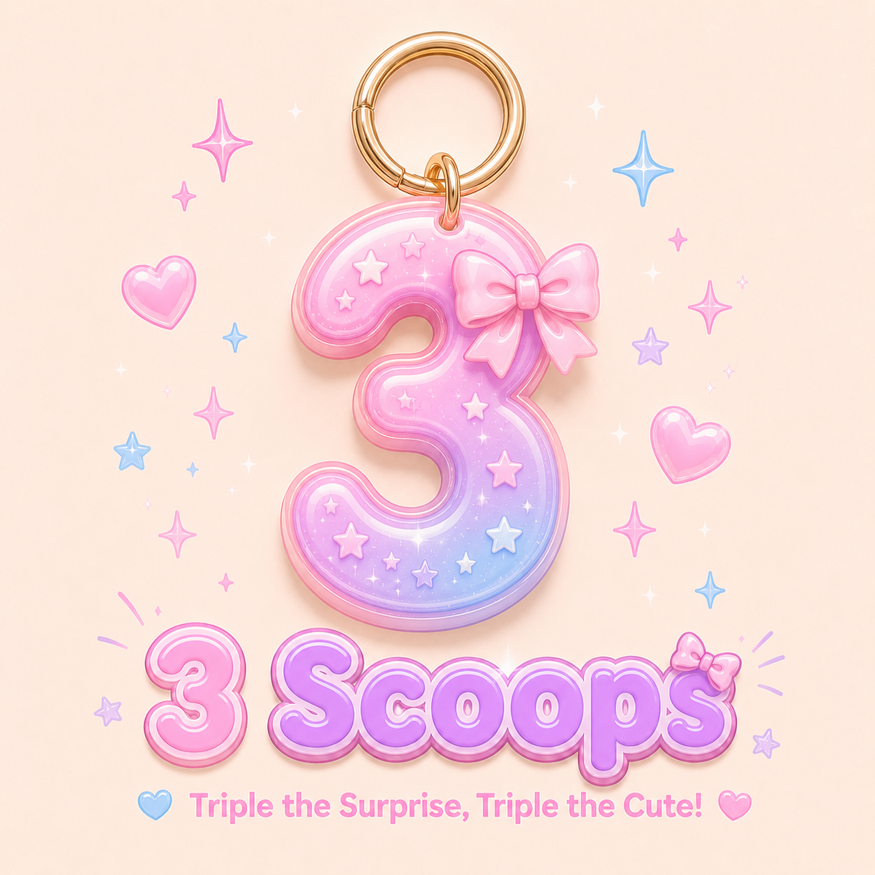3 Mystery Scoops (54+ items)